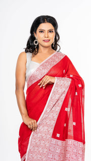 Cotton Khadi saree